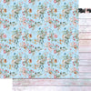 Papel para Scrapbook Dupla Face Lili Negrão Coleção Mimo Floral 30,5x30,5cm para Scrapbook e Papelaria Criativa Sd1-100 - Litoarte