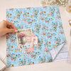 Papel para Scrapbook Dupla Face Lili Negrão Coleção Mimo Floral 30,5x30,5cm para Scrapbook e Papelaria Criativa Sd1-100 - Litoarte