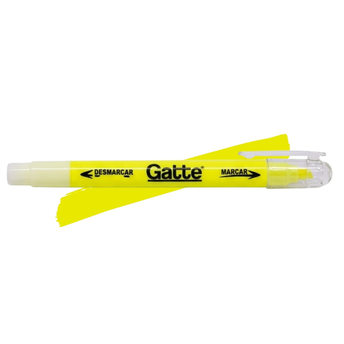 Marca-texto Apagável Amarelo - Make+