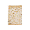 Saco Organza Estampado 20x30 Cm Dourado com 12 Unidades - Make+