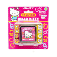 Kit Carimbos Hello Kitty com 8 Peças Maleta + Almofada 92097 - Leo & Leo