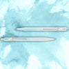Kit Caran D'ache Caneta e Lapiseira Blue Lagoon