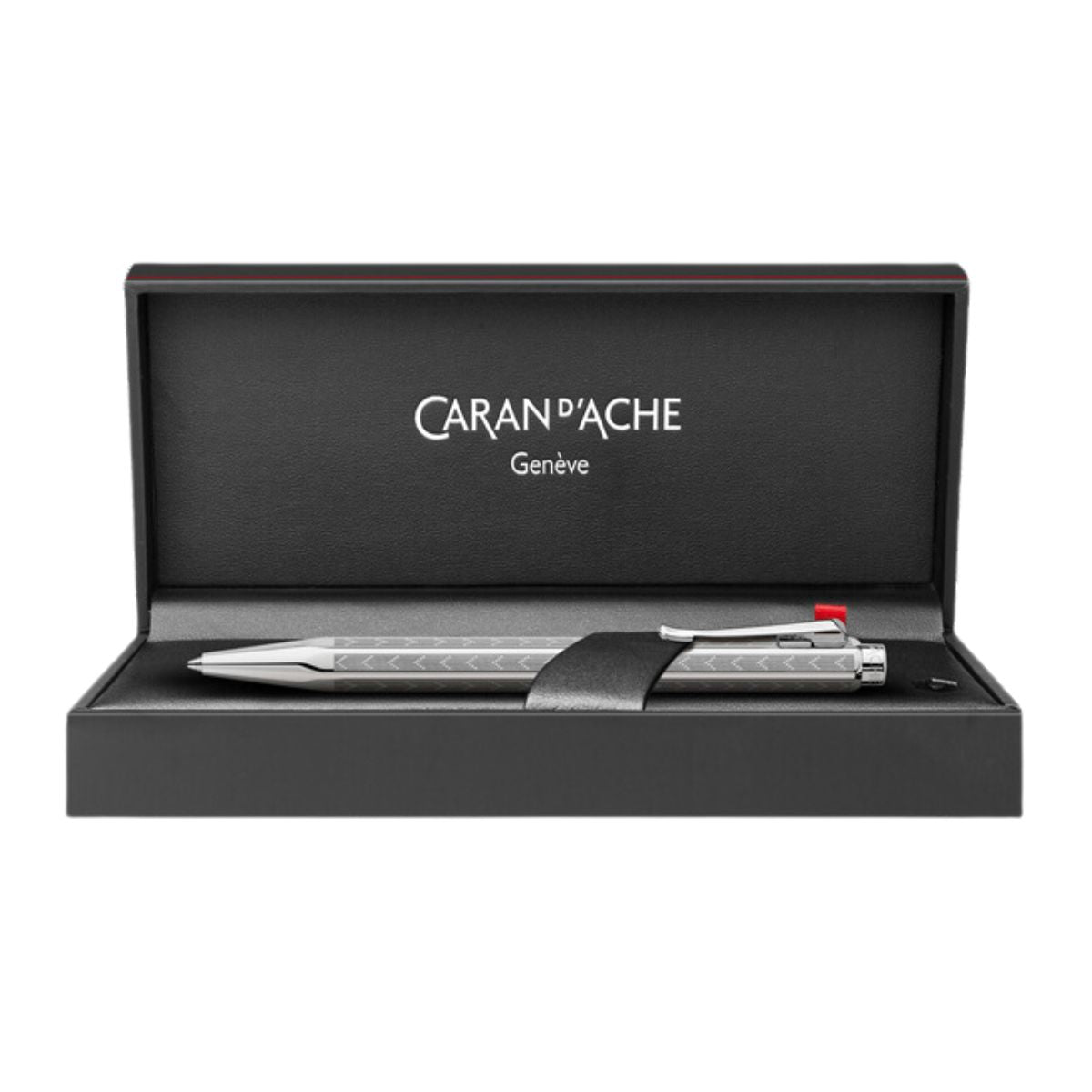 Lapiseira Caran D'ache Ecridor 0.7Mm Acabamento em Paladio Chevron