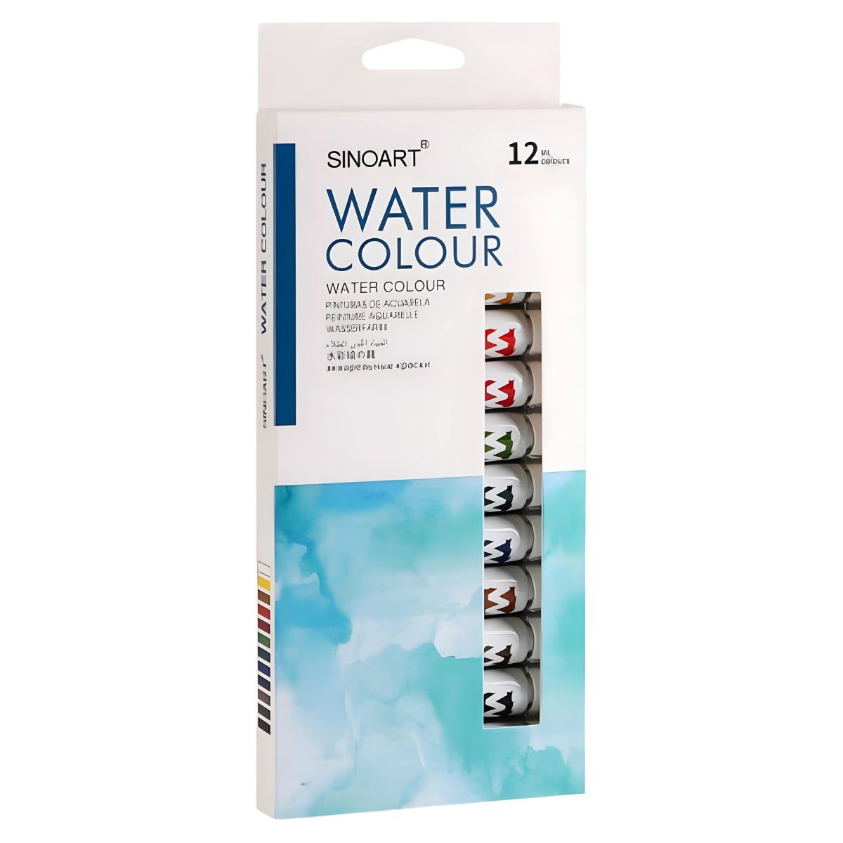 Estojo Tinta Aquarela Sinoart 12ml com 12 Cores