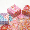 Papel Dobrável Origami 300 Folhas Tokuyo Washi Chiyogami 7,5x7,5cm - 018034 - Miwa