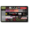 Caneta Multiuso Stabilo Creative Tips Arty Graduado Estojo em Lata com 30 Cores Pastel