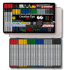 Caneta Multiuso Stabilo Creative Tips Arty Graduado Estojo em Lata com 30 Cores