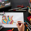 Caneta Multiuso Stabilo Creative Tips Arty Graduado Estojo em Lata com 50 Cores