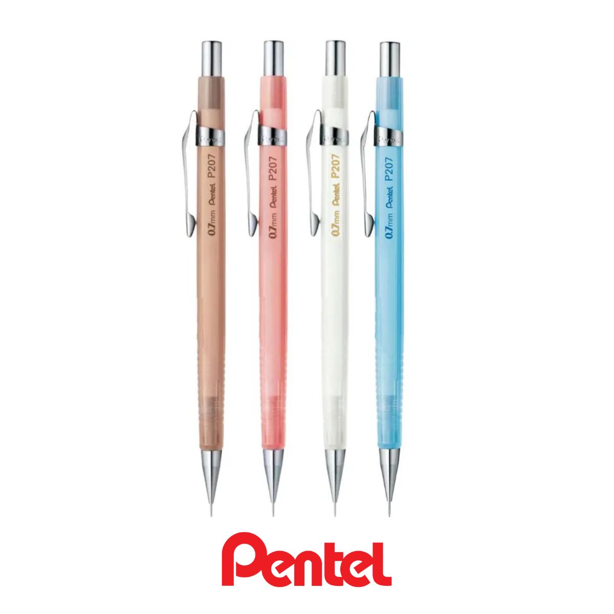 Lapiseira Sharp P200 Pentel Clena 0.7mm