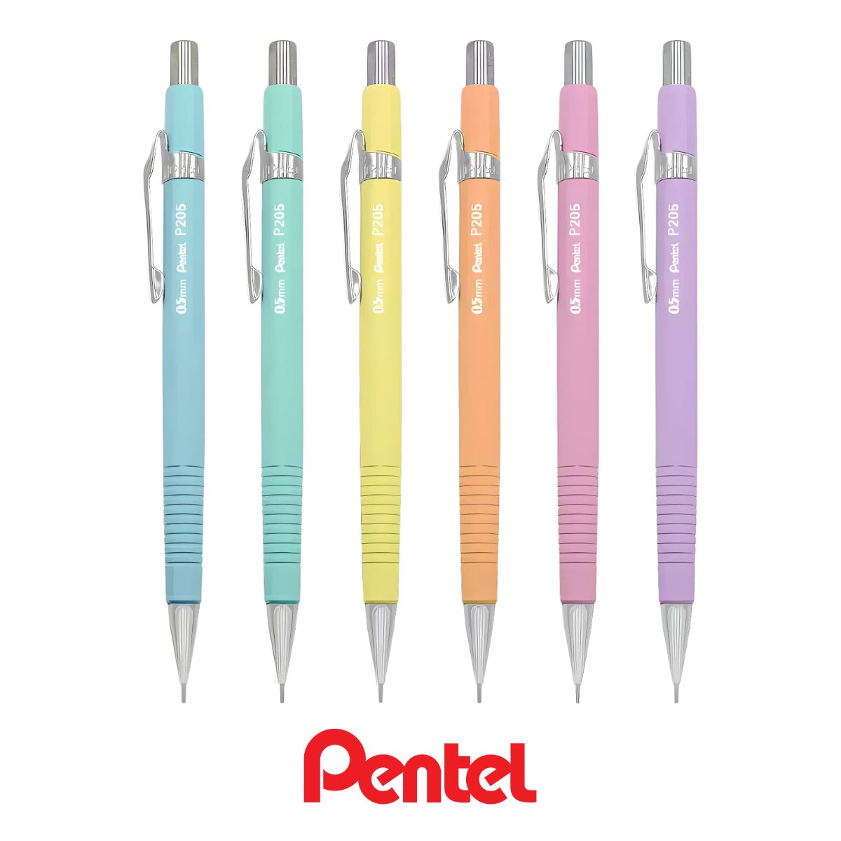 Lapiseira Sharp P200 Pentel Pastel 0.5mm