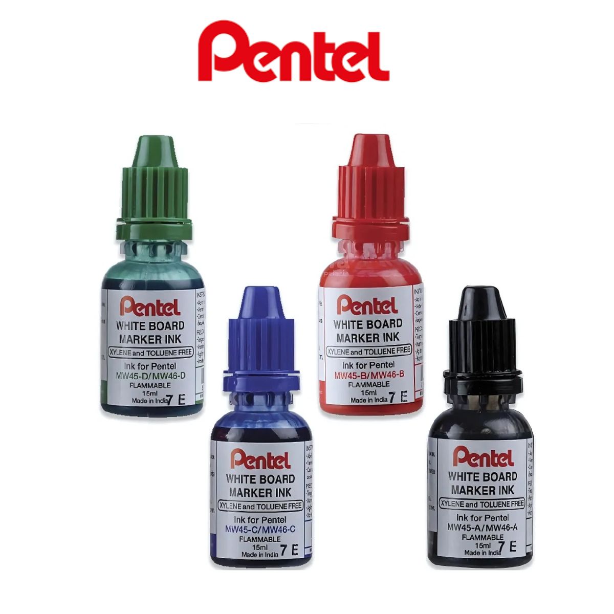 Refil Marcador Para Quadro Branco Pentel 15ml - MWR401