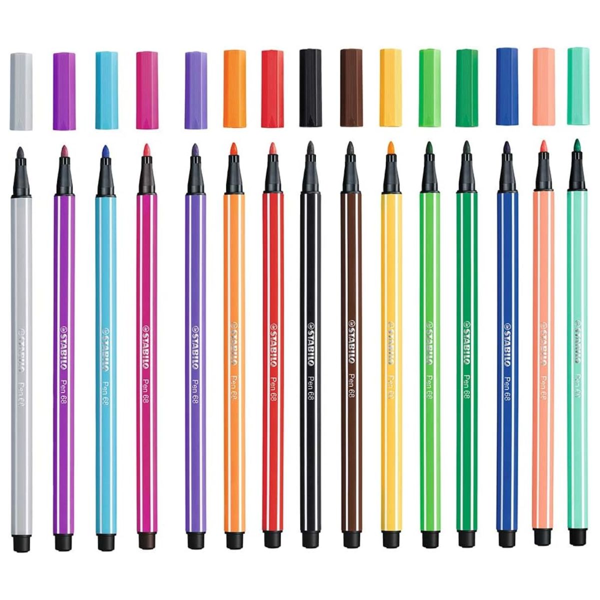 Caneta Multiuso Stabilo Pen 68 Aquarelavel 1.0Mm