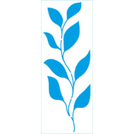 Stencil Pequeno Ramo 7x17cm para Pintura Decorativa e Artesanato Stp-0164 - Litoarte
