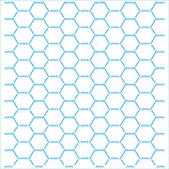 Stencil - Grade Ii 20x20cm para Pintura Decorativa e Artesanato Stxx-223 - Litoarte