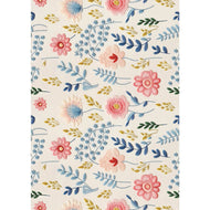 Estampa Adesiva Flores Coloridas Costura 1 32x45cm para Artesanato e Scrapbook Esta-010 - Litoarte