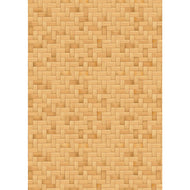 Estampa Adesiva Palha Tacos 32x45cm para Artesanato e Scrapbook Esta-016 - Litoarte