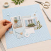 Planner Semanal Panda 22 P 30,5x30,5cm para Scrapbook e Papelaria Criativa Se-008 - Litoarte
