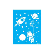 Stencil Opa 20x25cm - Infantil Astronauta  - 3523