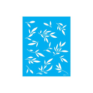 Stencil Opa 20x25cm - Folhas Vi  - 3521