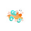 Stencil Opa 20x25cm - Oriental Carpa  - 3527