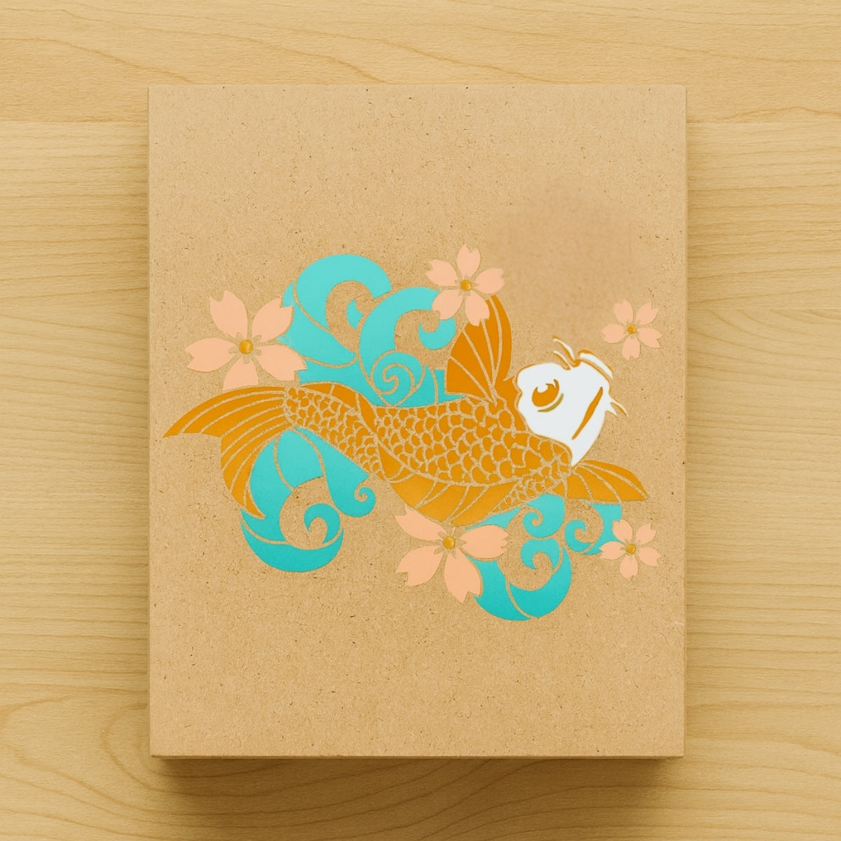 Stencil Opa 20x25cm - Oriental Carpa  - 3527