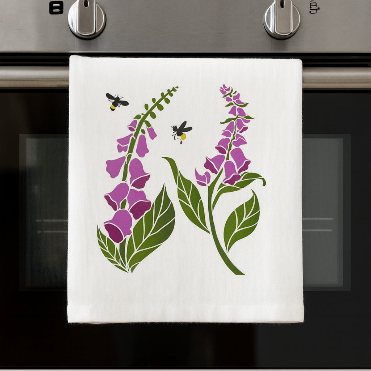 Stencil Opa 20x25cm - Flor Dedaleira  - 3520