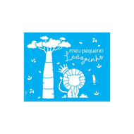 Stencil Opa 20x25cm - Infantil Leãozinho  - 3524