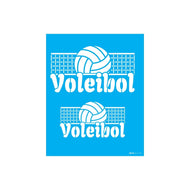 Stencil Opa 20x25cm - Esporte Voleibol  - 3518