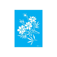 Stencil Opa 15x20cm - Flor de Cosmos - 3511