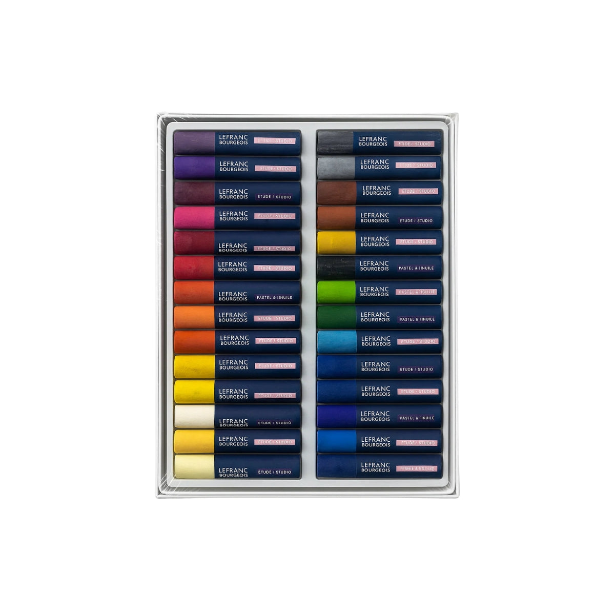 Estojo Giz Pastel Oleoso Lefranc & Bourgeois com 24 Cores - 806310