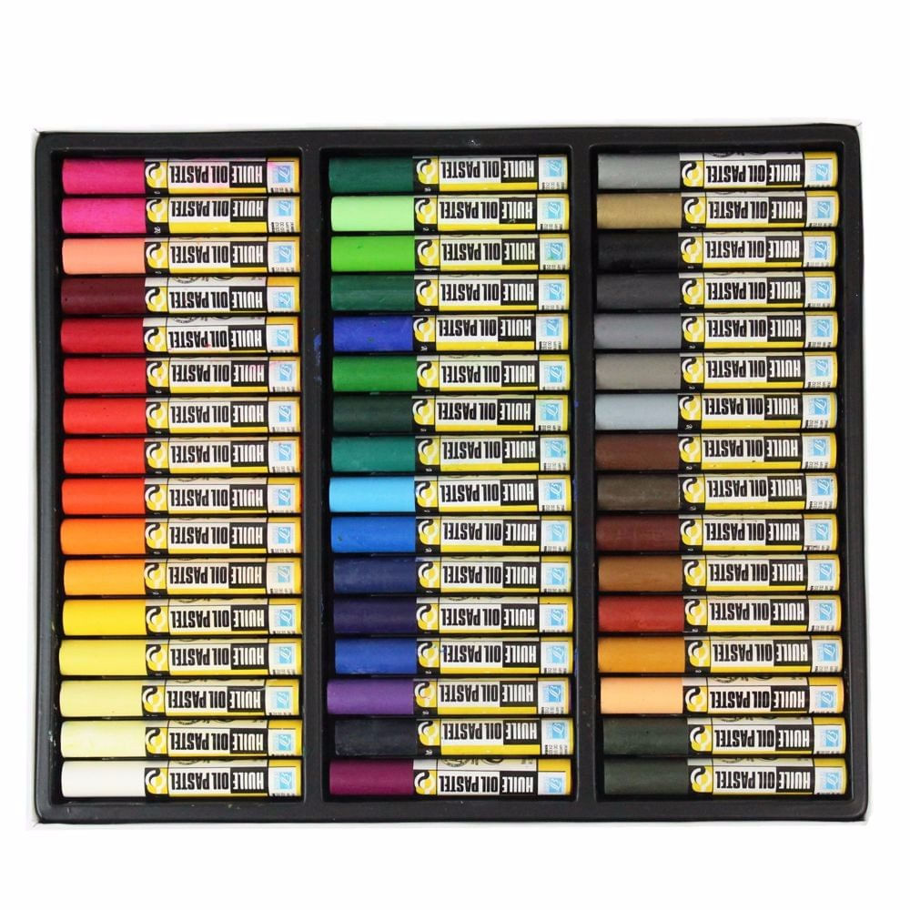 Estojo Giz Pastel Oleoso Lefranc & Bourgeois Louvre com 48 Cores - 80806345
