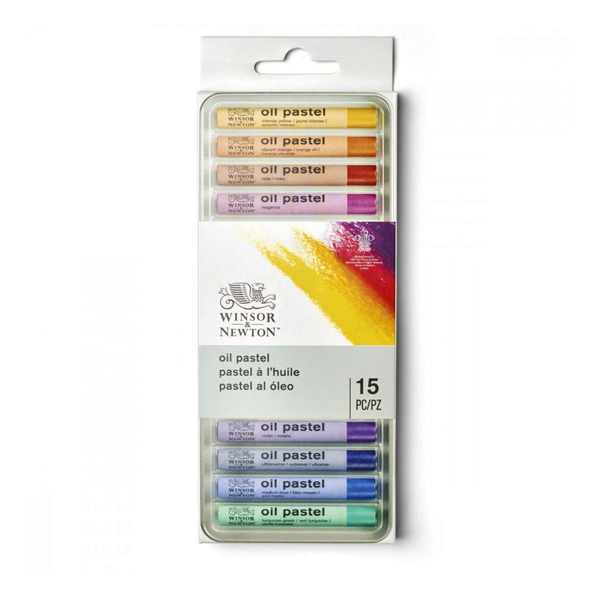 Estojo Giz Pastel Oleoso Winsor & Newton com 15 Cores