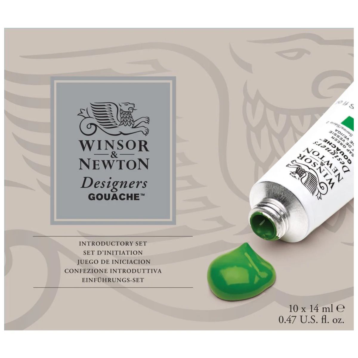 Estojo Tinta Guache Designers Winsor & Newton Introductory Set 14ml com 10 Cores