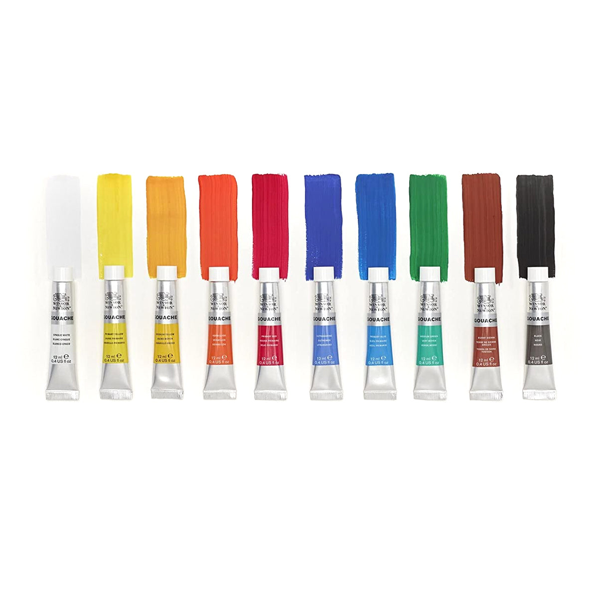 Estojo Tinta Guache Winsor & Newton 12ml com 10 Cores
