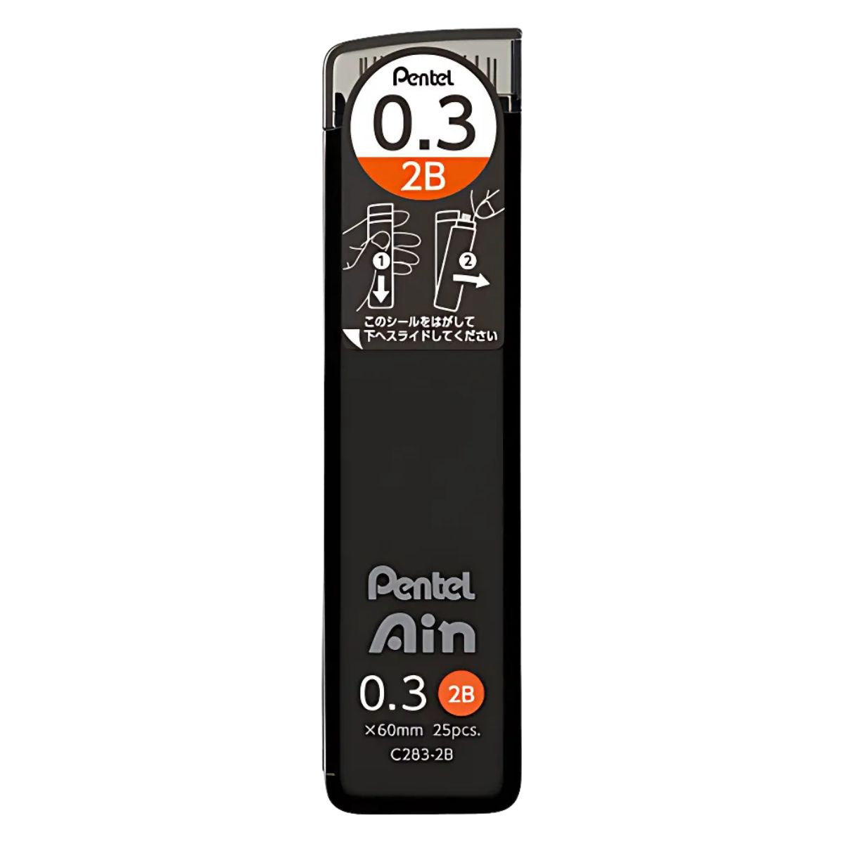 Tubo Mina Grafite Ain Stein 0.3Mm Pentel Com 25 Unidades