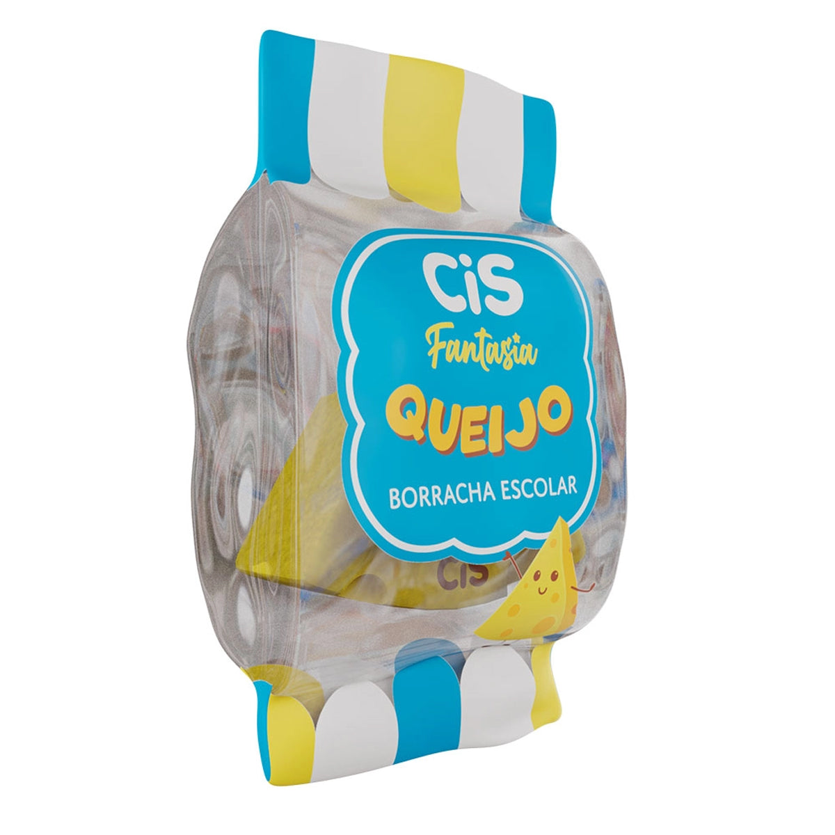 Borracha Escolar Fantasia Queijo - Cis