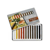 Estojo de Giz Pastel Cretacolor Artístico com 12 Cores Marrom 484 12