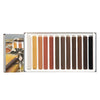 Estojo de Giz Pastel Cretacolor Artístico com 12 Cores Marrom 484 12