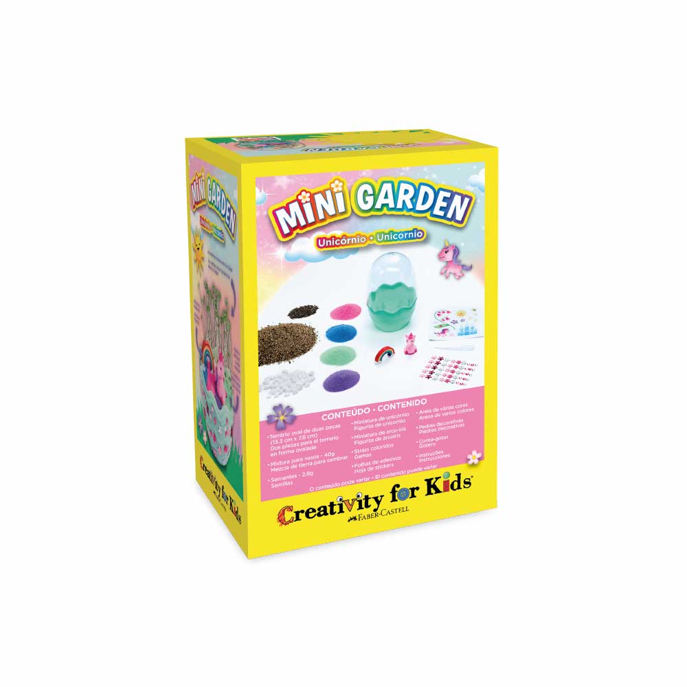 Mini Jardim Unicórnio Creativity For Kids 6242900 - Faber-castell