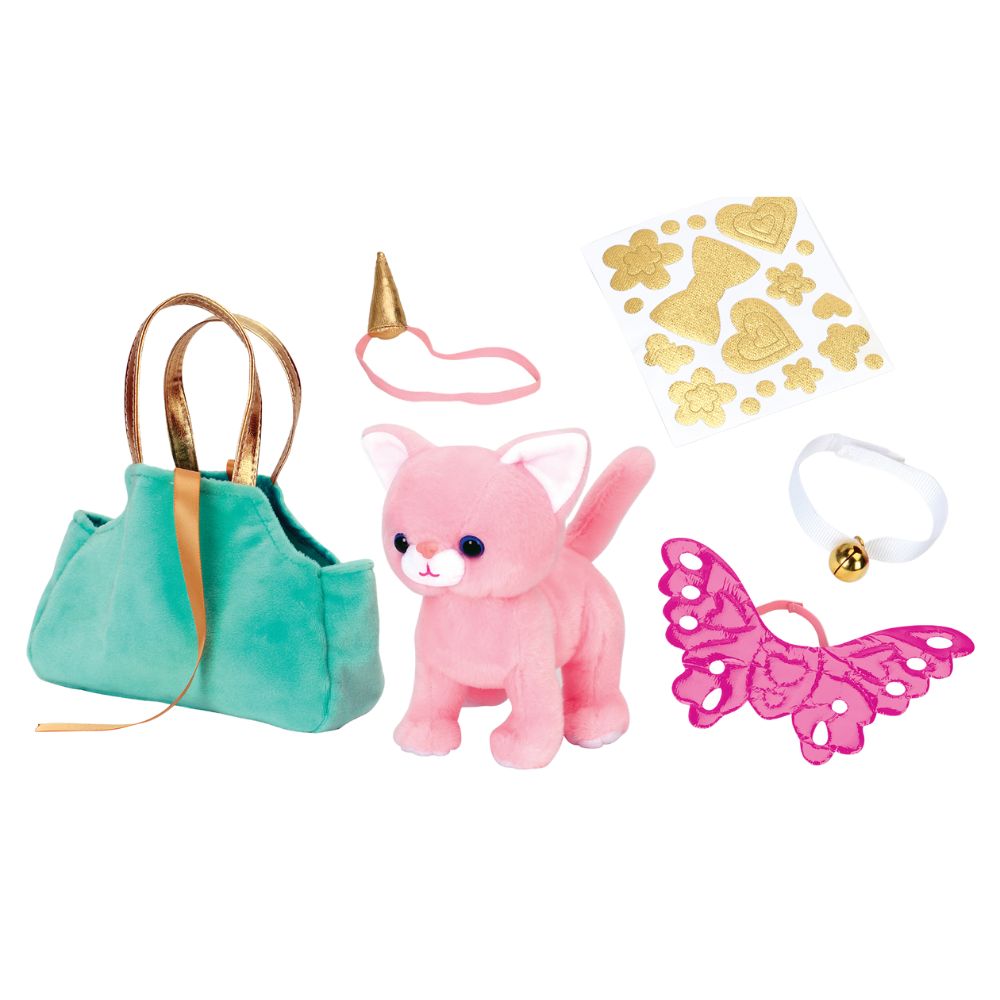 Kit Gatinho de Pelúcia para Decorar Creativity For Kids 6221900 - Faber-castell
