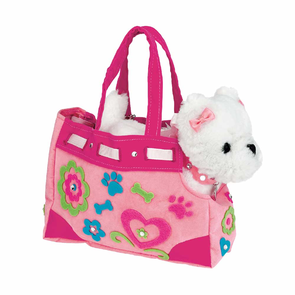 Kit Cachorrinho de Pelúcia para Decorar Creativity For Kids 1238900 - Faber-castell