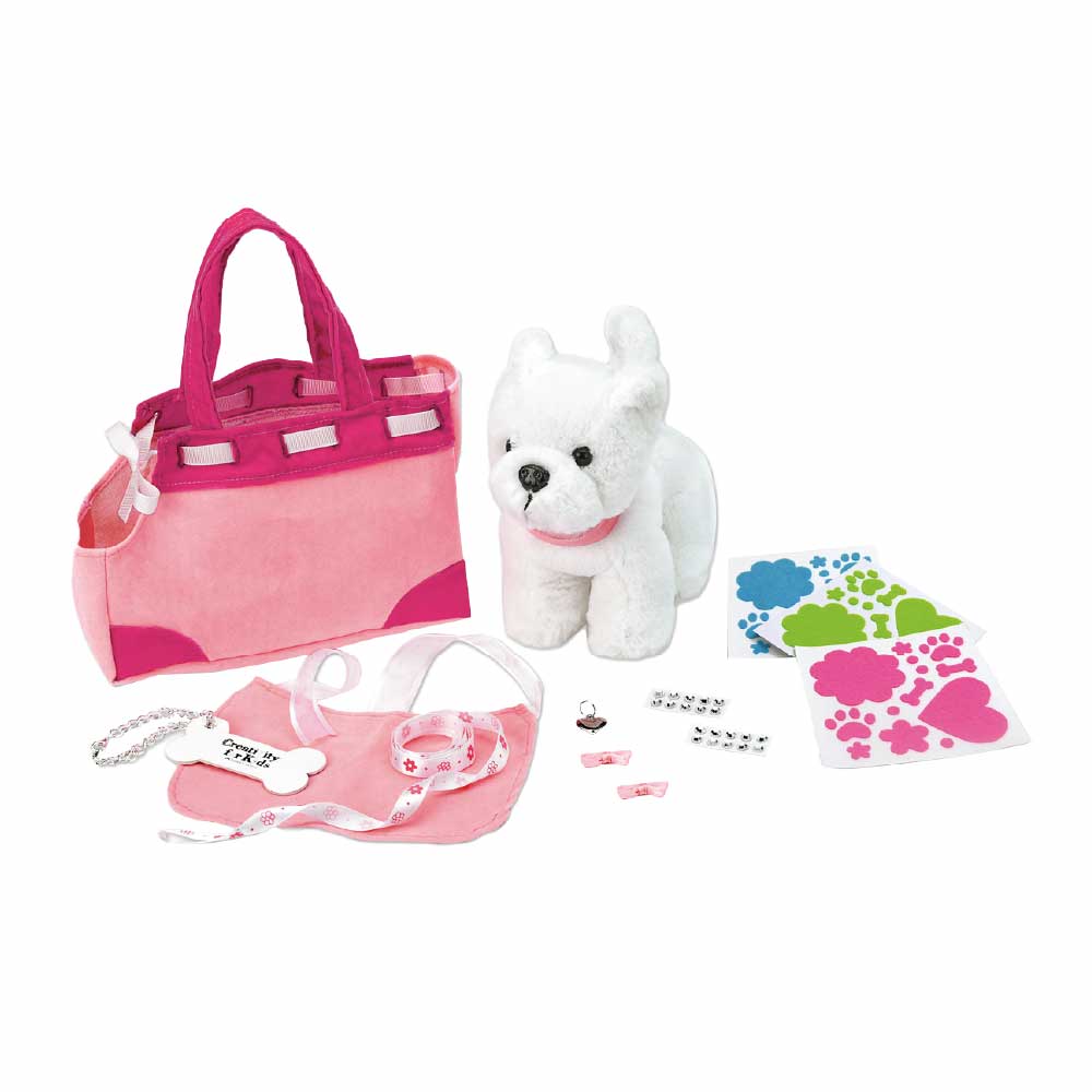 Kit Cachorrinho de Pelúcia para Decorar Creativity For Kids 1238900 - Faber-castell