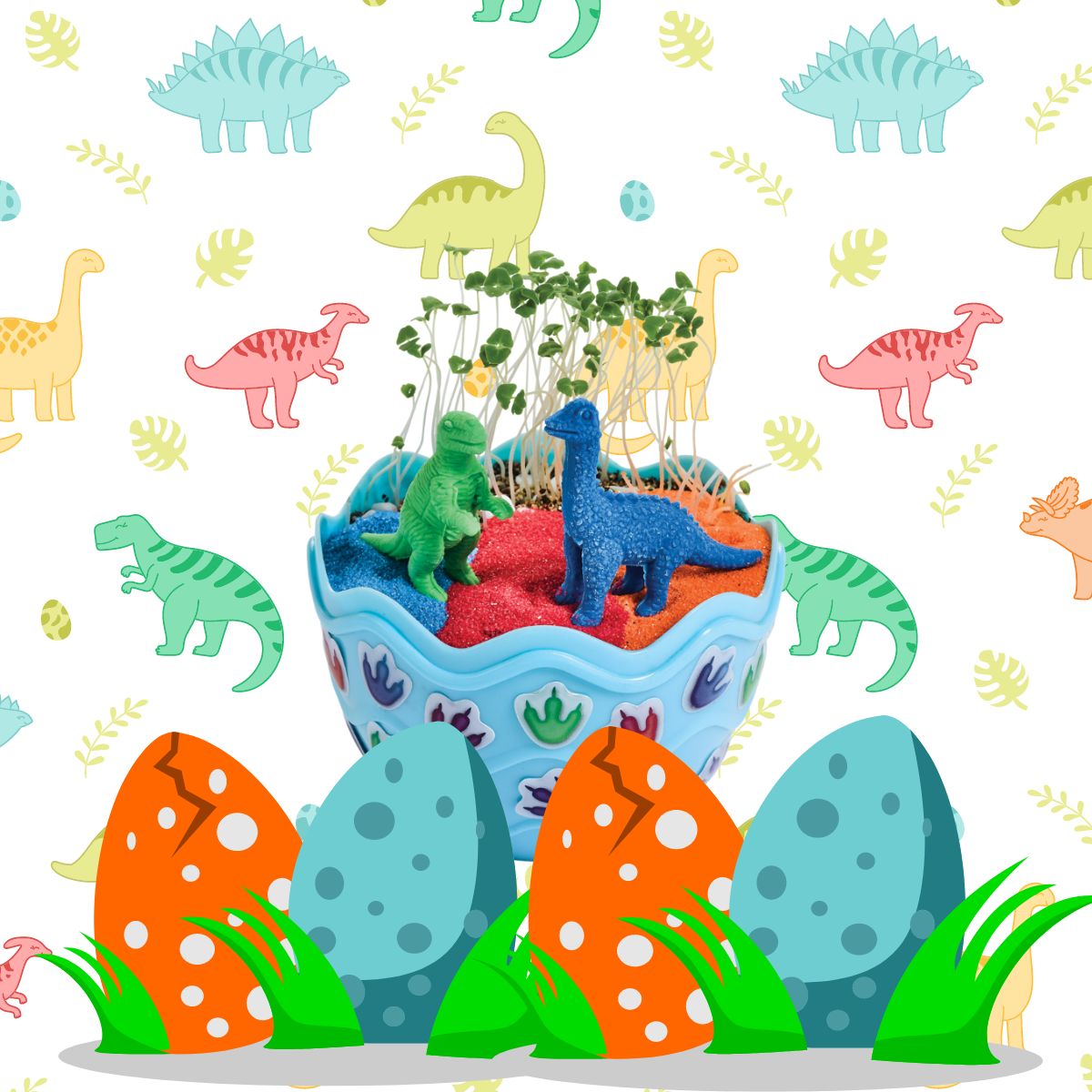 Mini Jardim Dinossauro Creativity For Kids 6244900 - Faber-castell