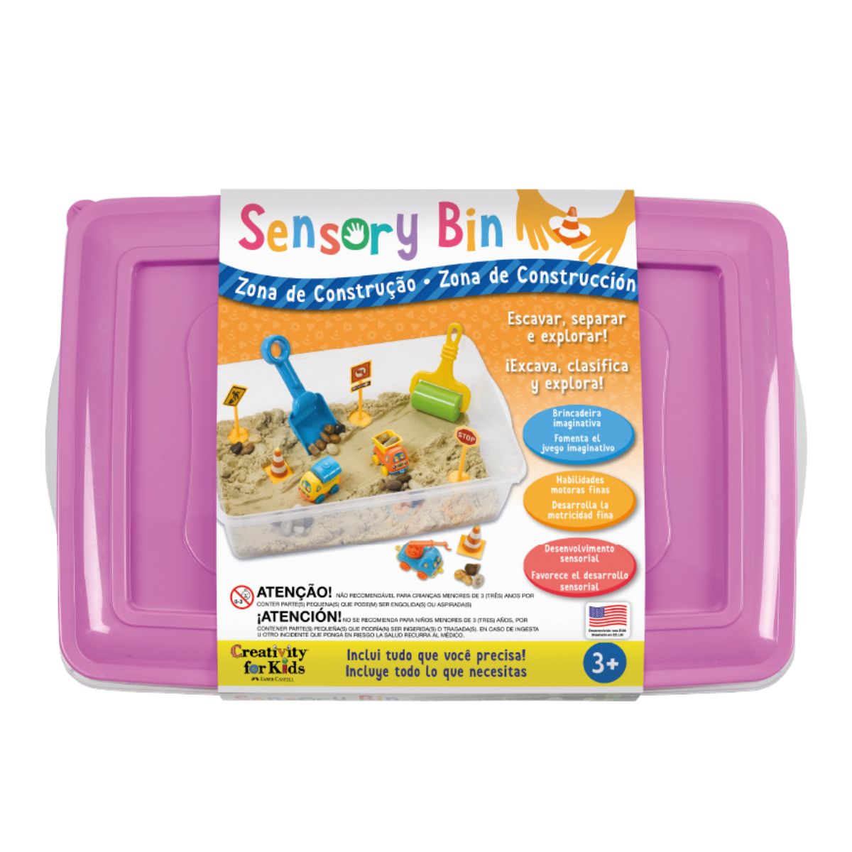 Caixa Sensorial Espaço Sideral Creativity For Kids 6284900 - Faber-castell