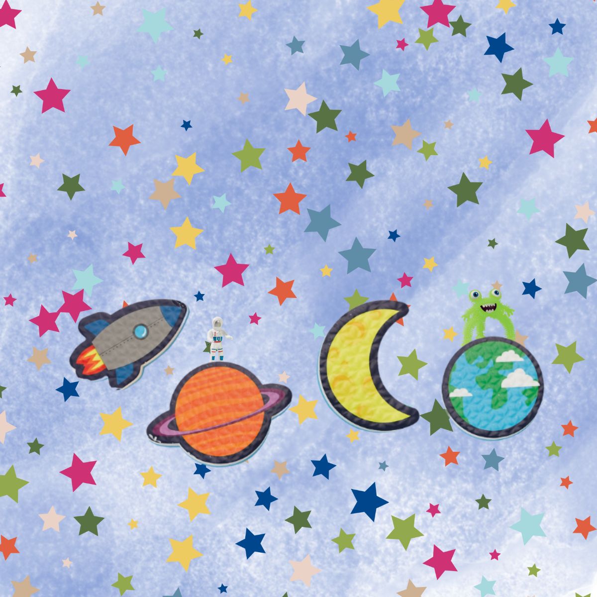 Caixa Sensorial Espaço Sideral Creativity For Kids 6284900 - Faber-castell