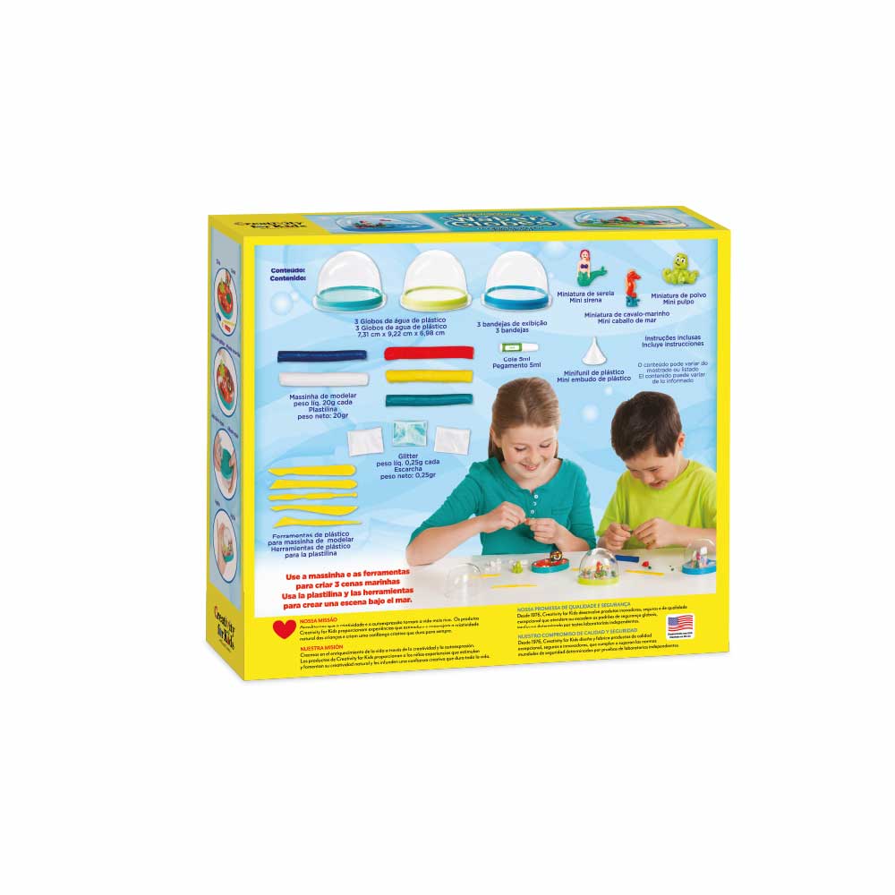 Globo de Água Fundo do Mar Creativity For Kids 1858900 - Faber-castell