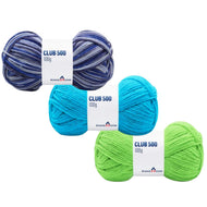 Fio Club 500 Acrílico Crochê Tricô 100g 200m Tex 500 - Pingouin