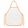 Avental Infantil Plástico Branco 48x39cm para Pintura e Atividades Artísticas - Brw