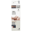 Estojo Lápis Desenho e Esboço Studio Collection Winsor & Newton Crayon Sketching com 5 Peças