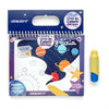Livro de Colorir com Água Opp Bag 4 Páginas Galaxia + Pincel - Leo & Leo 91675